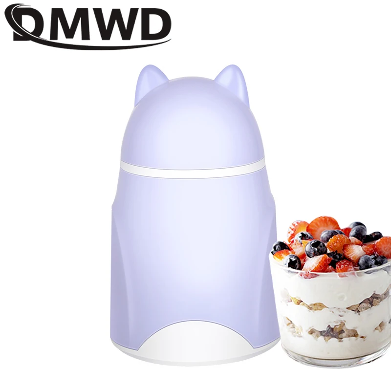 DMWD USB Portable Mini Yoghurt Maker Automatic Yoghurt Container Fermenting Machine Sour Cream Leben Fermenter Yoghurt  Cup 2