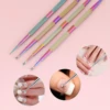 Unlock your creative potential with this versatile Nail and Clay Art Dotting Tools Set - Perfect for DIY Manicures and Sculpture 3
