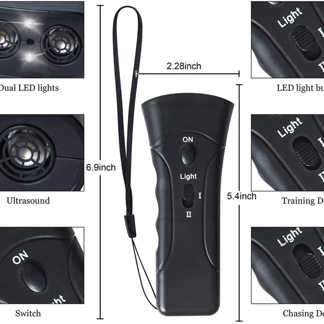 Ultrasonic Anti-Bark Repeller 6
