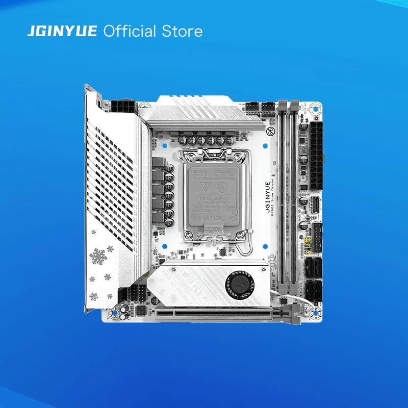 JGINYUE B760i Motherboard mini itx Support Core i3/i5/i7/i9