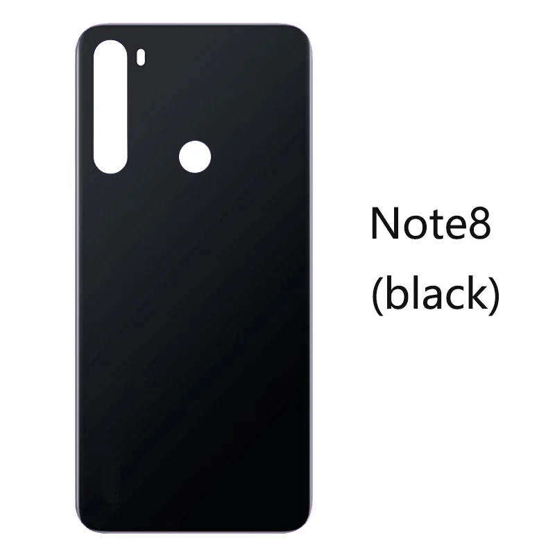 Phone Case Phone Protector Cover Plastic Casing Back Battery Cover Housing For Xiaomi Redmi Note 8 Door Rear Glass Housing Case