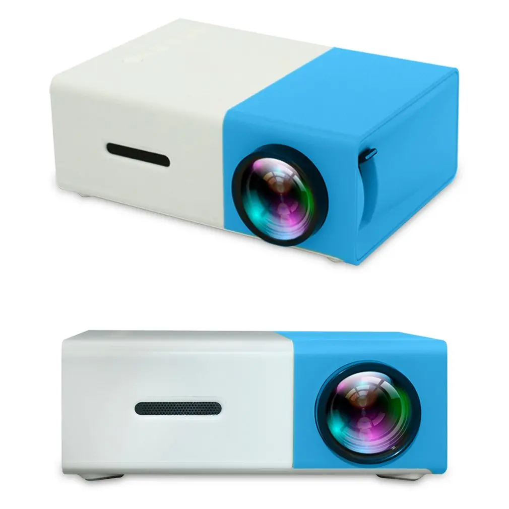 

Mini LED Projector HD Full Screen Video Media Player Yg300 1080P Home Theater Cinema Beamer AV SD Usb Audio Hdmi-compatible