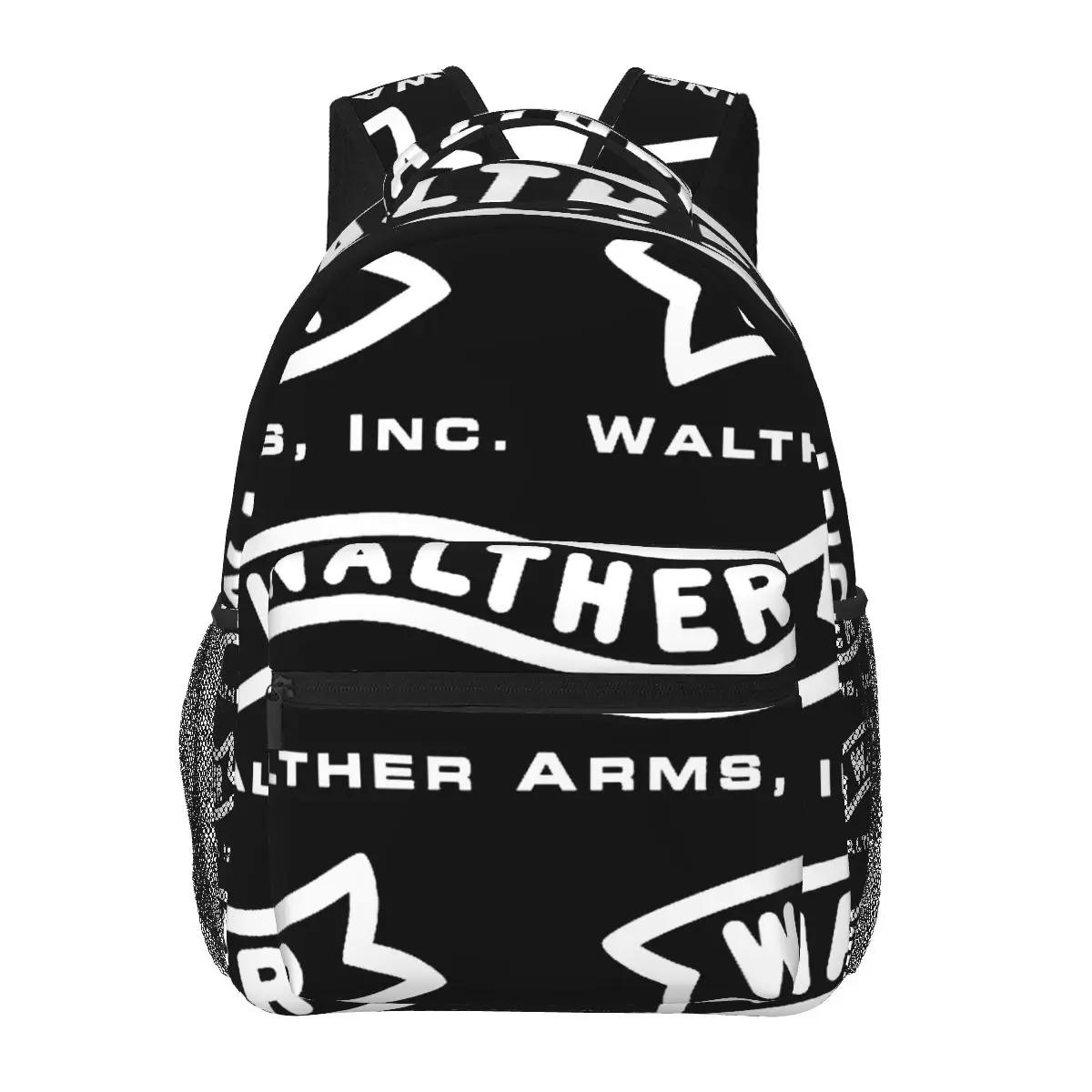 Walther Arms Logo Casual Backpack Unisex Students Leisure Travel Computer Backpack