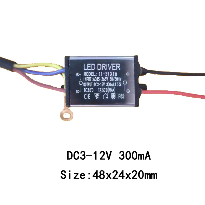 High-Performance Waterproof LED Driver Power Supply for Floodlight DIY Projects