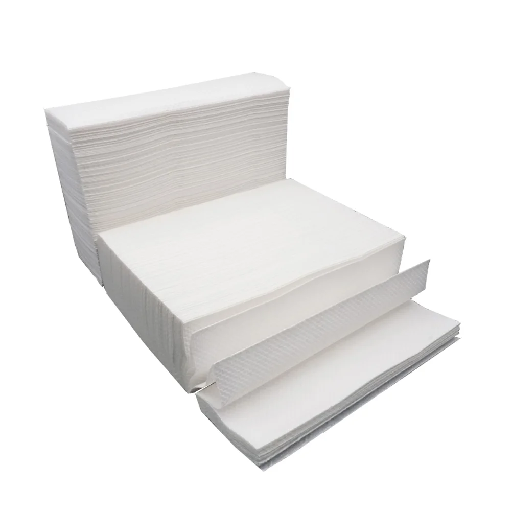 

400 Paper Towels Skin- Friendly Household Paper Tissue For Kitchen Home ( White )