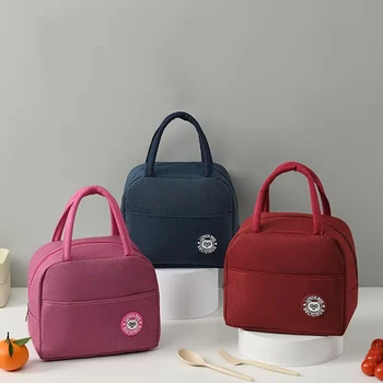 Borse per il pranzo alla moda per birra per bambini Tote di grande capacità Picnic Drink Lunchbox Borsa termica Borse per alimenti portatili per ufficio all'aperto 1