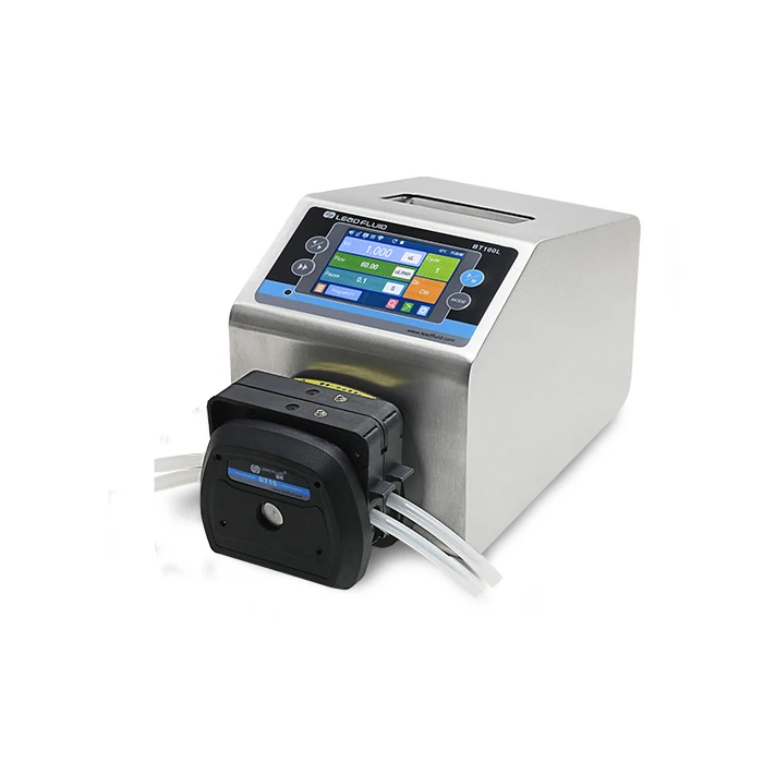 

BT100L DT15-24 промышленный лабораторный химический Интеллектуальный перистальтический насос для наполнения жидкостью 0,07-560 мл/мин