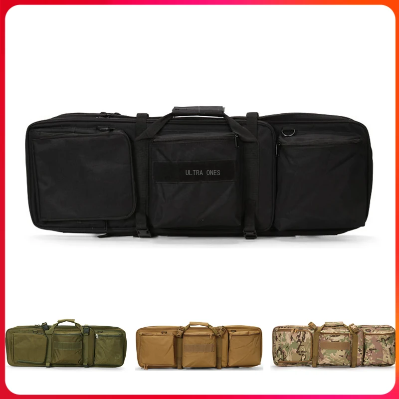 

Tactical Gun Bag Military Training Shooting Hunting Large Capacity Rifle Pack Camping Paintball Airsoft Wear Resistance Handbag