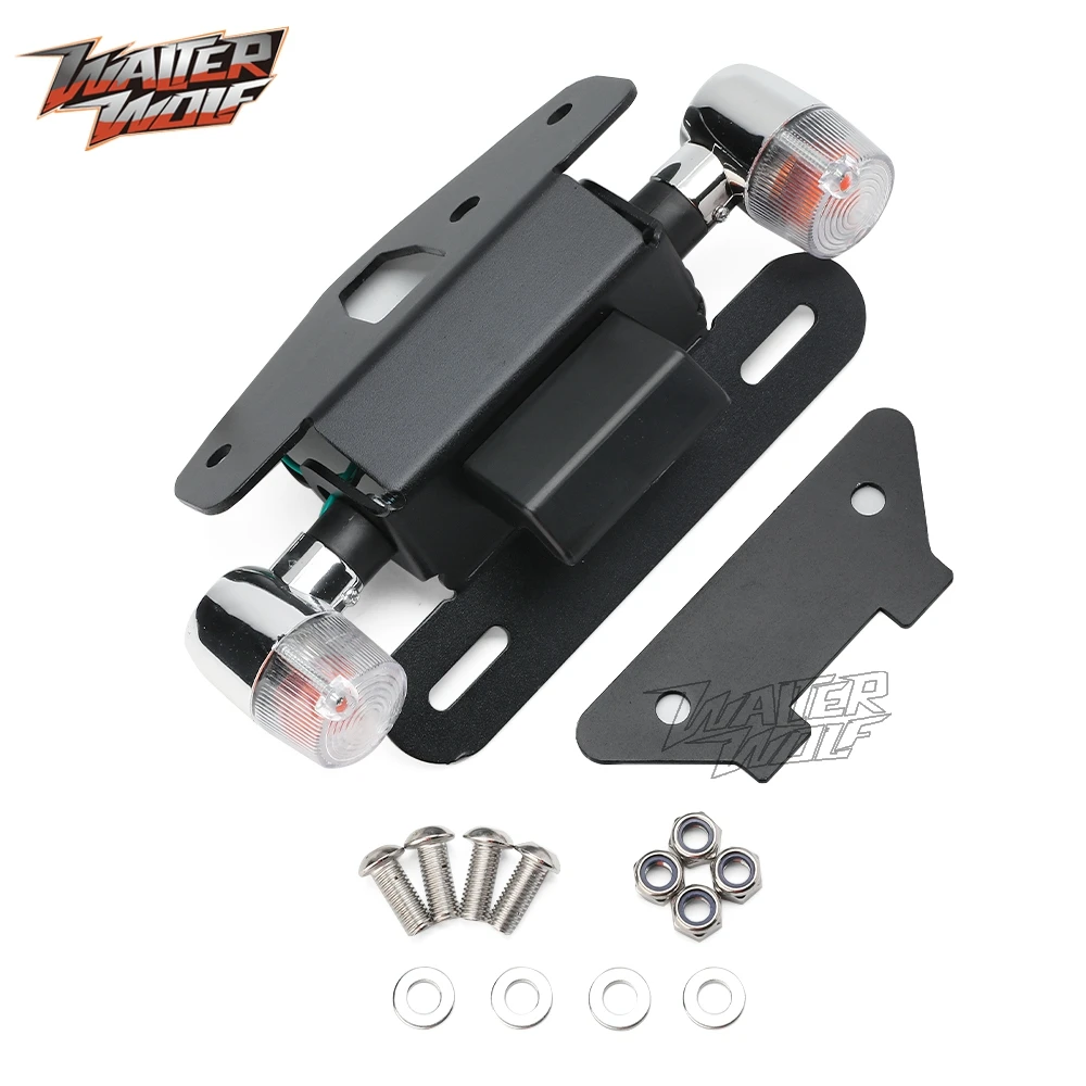 MSX125 Tail Tidy Fender Eliminator License Plate Bracket Registration Number Frame Holder For Honda MSX 125 Grom 2013 -,motorcycle license plate holder,license plate holder