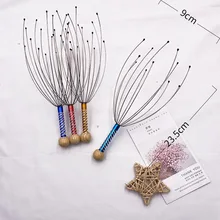 

1Pcs Head Massager Relaxation Scalp Body Massage Eliminate Muscle Tension Relief Pressure Metal Relaxing Health Care Equipment