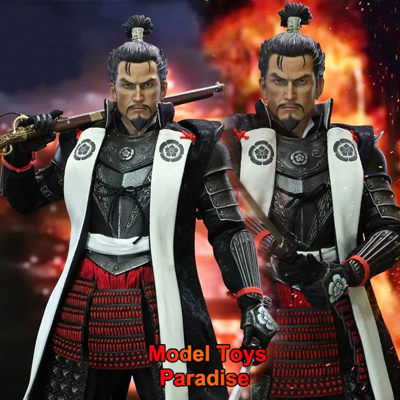 

ACI Toys ACI31SP 1/6 Scale Men Soldier Japanese Warring States period Samurai Oda Nobunaga Full Set 12inch Action Figure Model