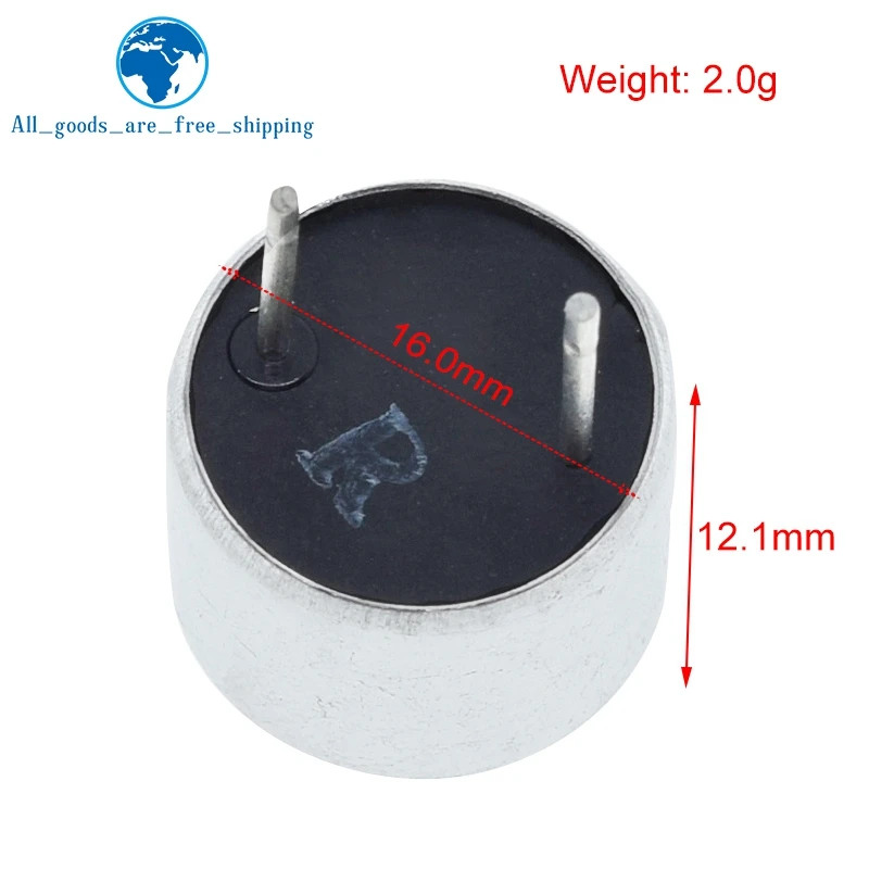 20 Pièces Capteurs Ultrasons TCT40-16R/T 16mm HiLetgo - Émetteur-récepteur Divisé - Neuf
