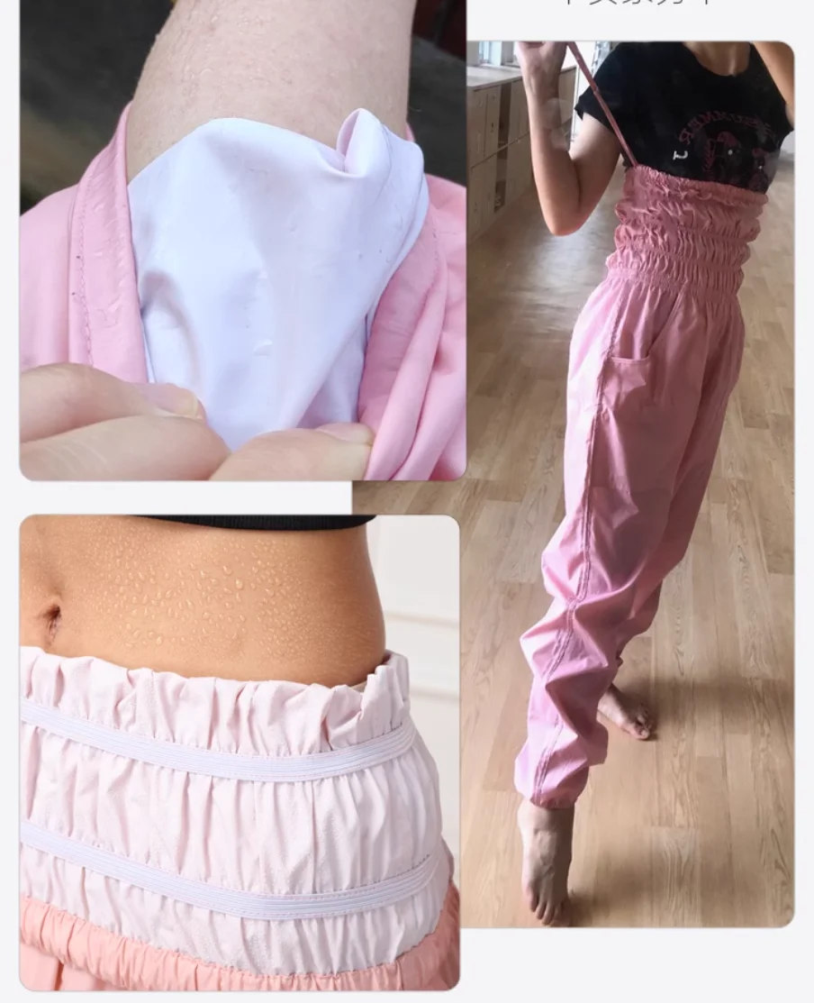 Sports Suit For Women Sport Training Fitness Running Yoga PVC Sweat Quickly Lose Weight Jumpsuit Slimming Pants