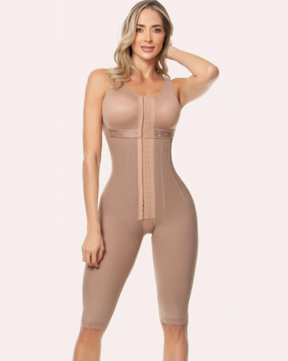 New Sleeveless Bodysuit Shapewear Abdominal Tightening And Hip Lifting Body Shaping Jumpsuit Chest Support Shaping