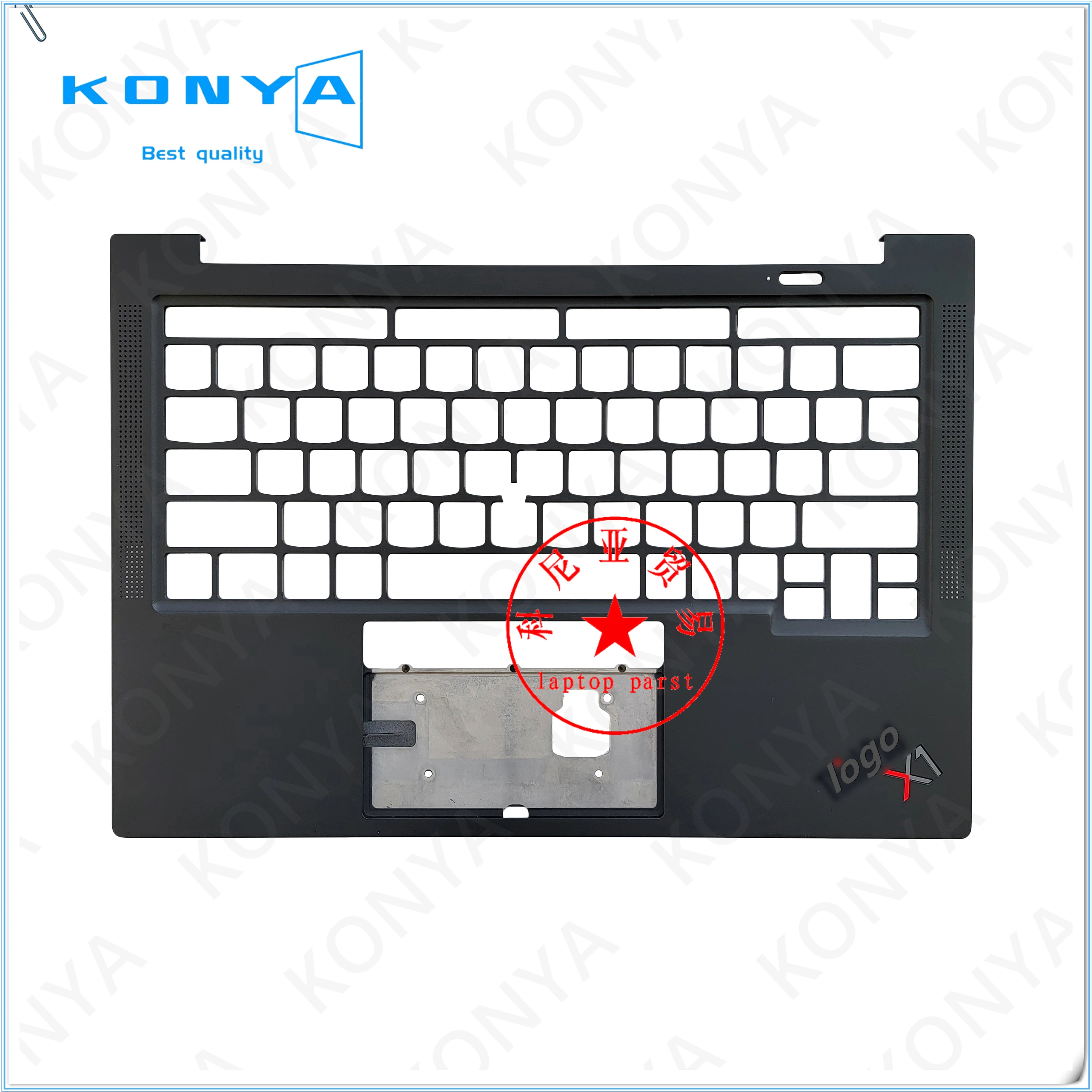 

Новинка, оригинальная панель для ноутбука Lenovo ThinkPad X1 Carbon Gen 10 2022, подставка для рук, клавиатура, верхняя крышка корпуса AM29R000100 200