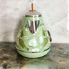 Automatic Power Off Retro Green Paint Decal Electrc Kettle Boiling Water with Thermometer 304stainless Steel 1850w 1.7L 2
