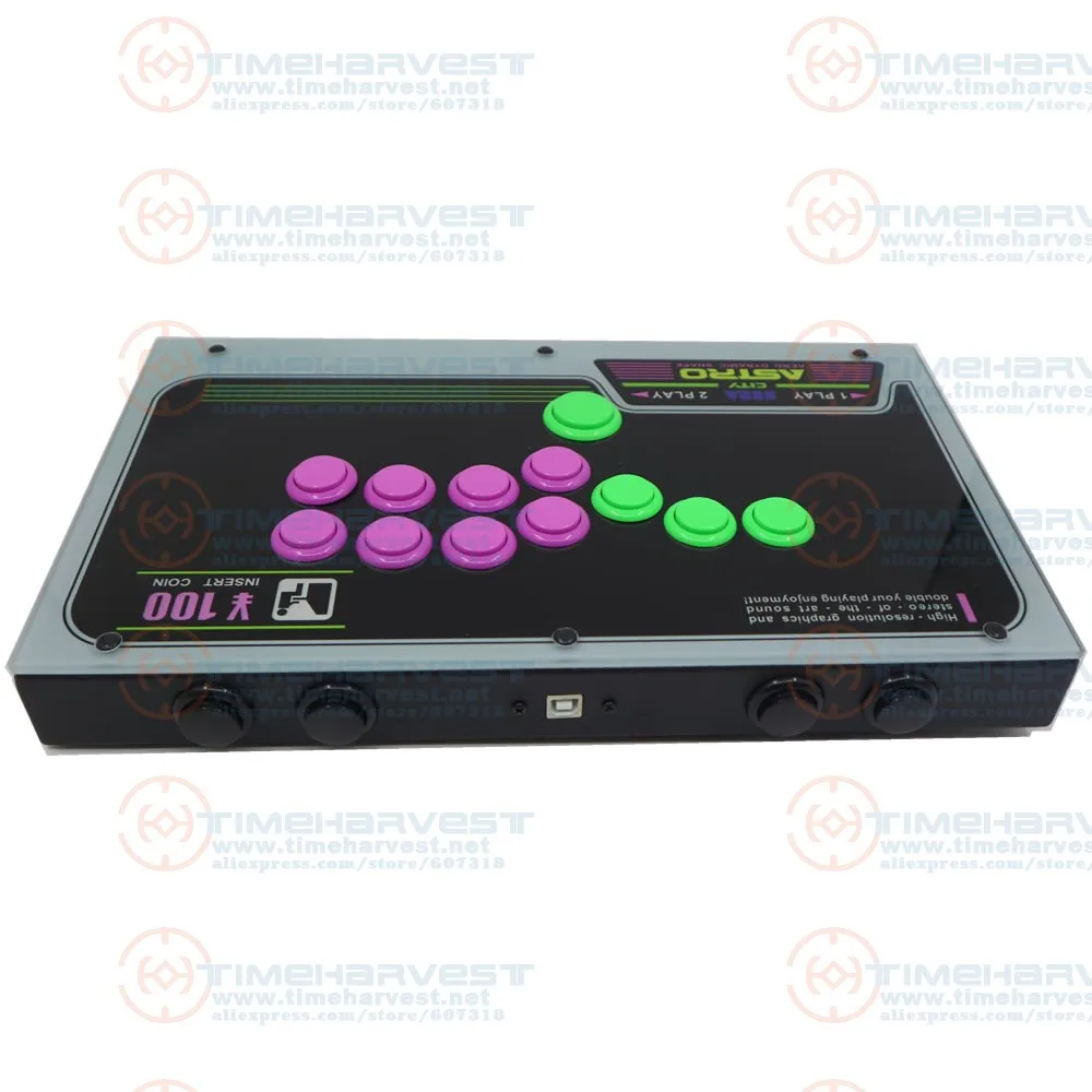 All Buttons Hitbox Style Arcade Game Console Arcade Joystick Games ...