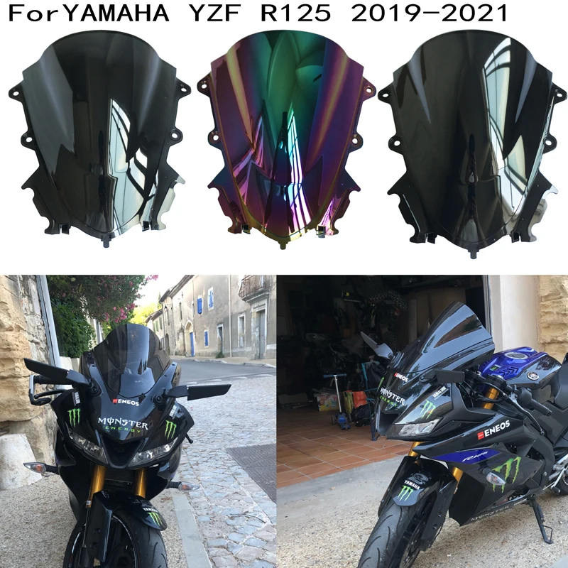 Double Bubble Windshield Windscreen Screen For 2017 2018 2019 2020