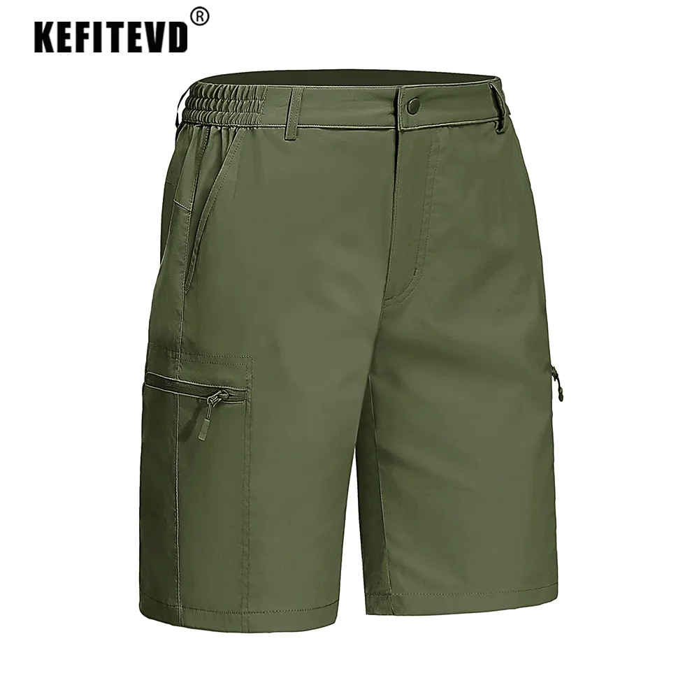 Sport Shorts Summer Quick Dry Hiking Shorts Women Lightweight Zip Pocket Cargo Shorts Outdoor Fishing Climbing Camping Female
