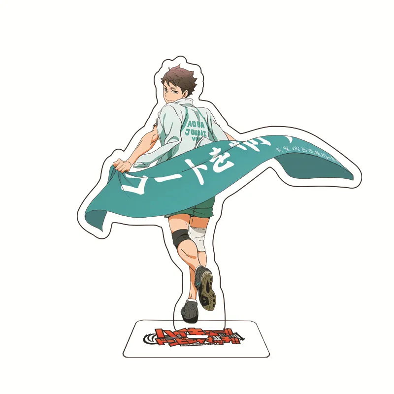Anime Haikyuu!! Acrylic Stand Shoyo Hinata Volleyball Boys Figures Model  Desktop Plate Standing Signs Model Decor Collection - AliExpress
