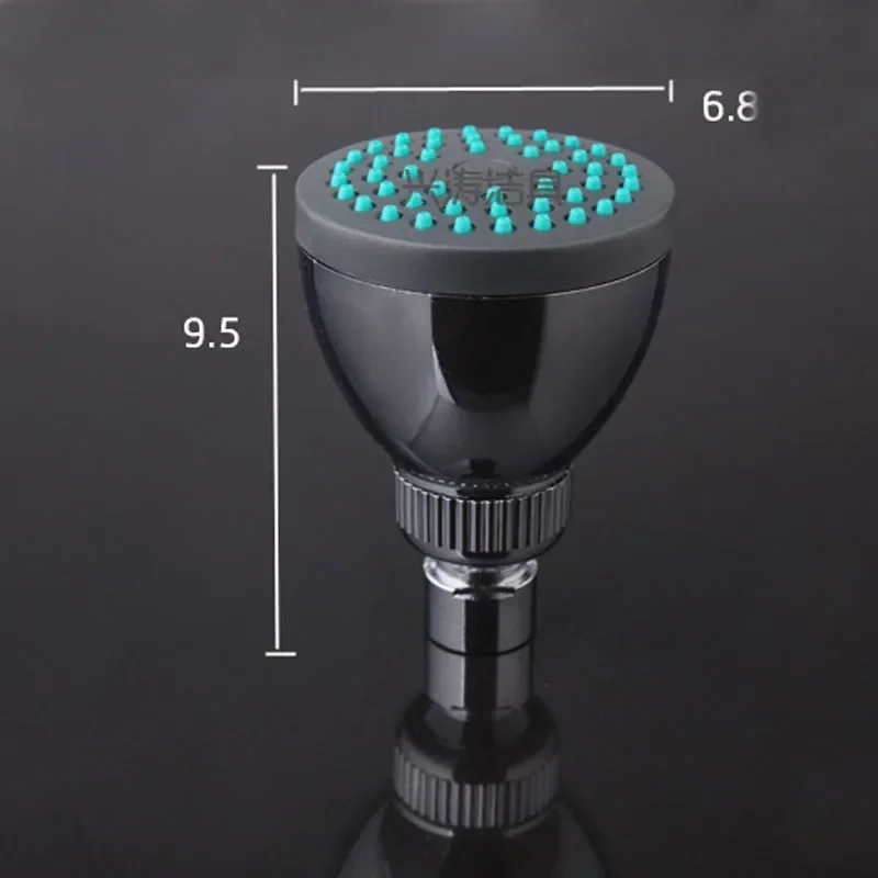 Shower Head ABS Chrome Handheld Water Saving Rround Shower Faucet Head Universal Bathroom SPA head shower head shower nozzle 1pc