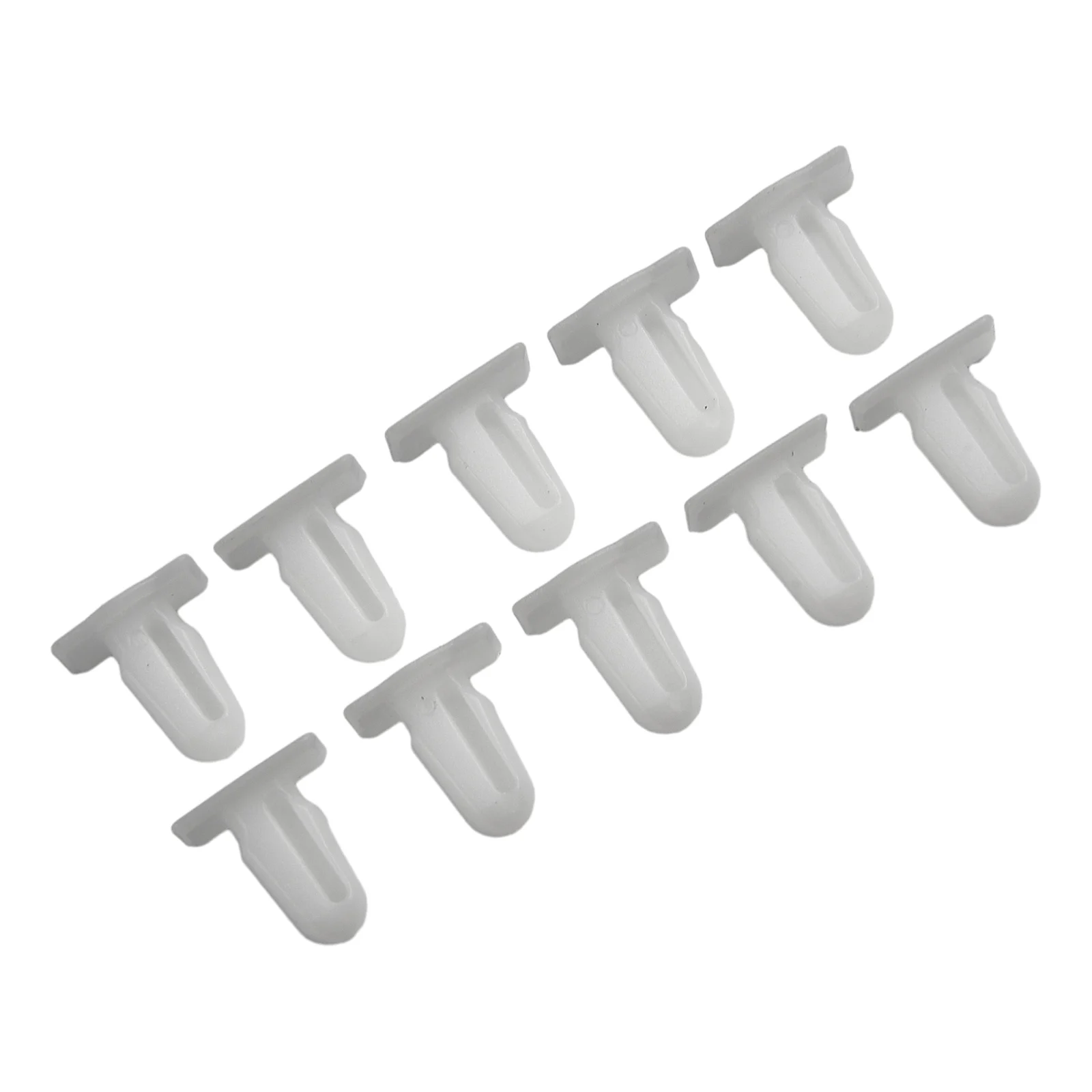 Door Sill Trim Fastener Clips Kick Plate Strip Car Door Sill Car Clips Fastener Panel Clip 51471840960 Plastic White car door sill scuff plate cover for peugeot rifter door threshold guard 4d carbon fiber vinyl sticker car accessories 4pcs