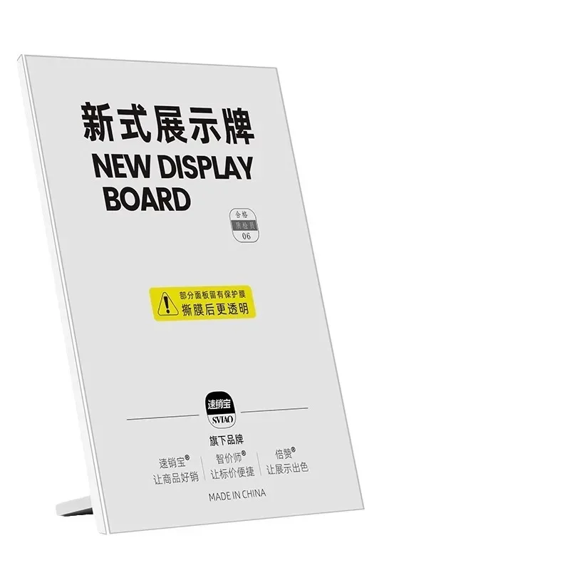 A5 Wiederauf ladbare Werbung Slim Led Light Box Tischst änder Menü Display Board