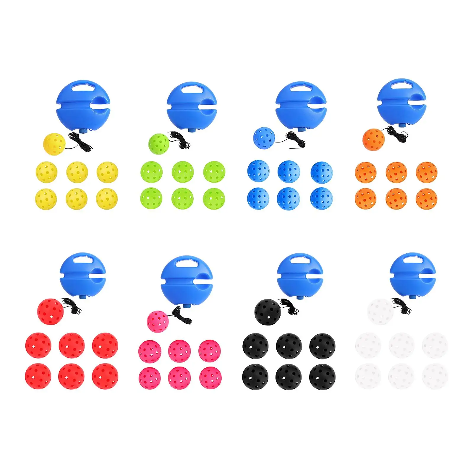 

Тренировочный инструмент Pickleball для одного игрока, тренировочный спортивный инструмент для самостоятельной тренировки, инструмент для перекачки для начинающих