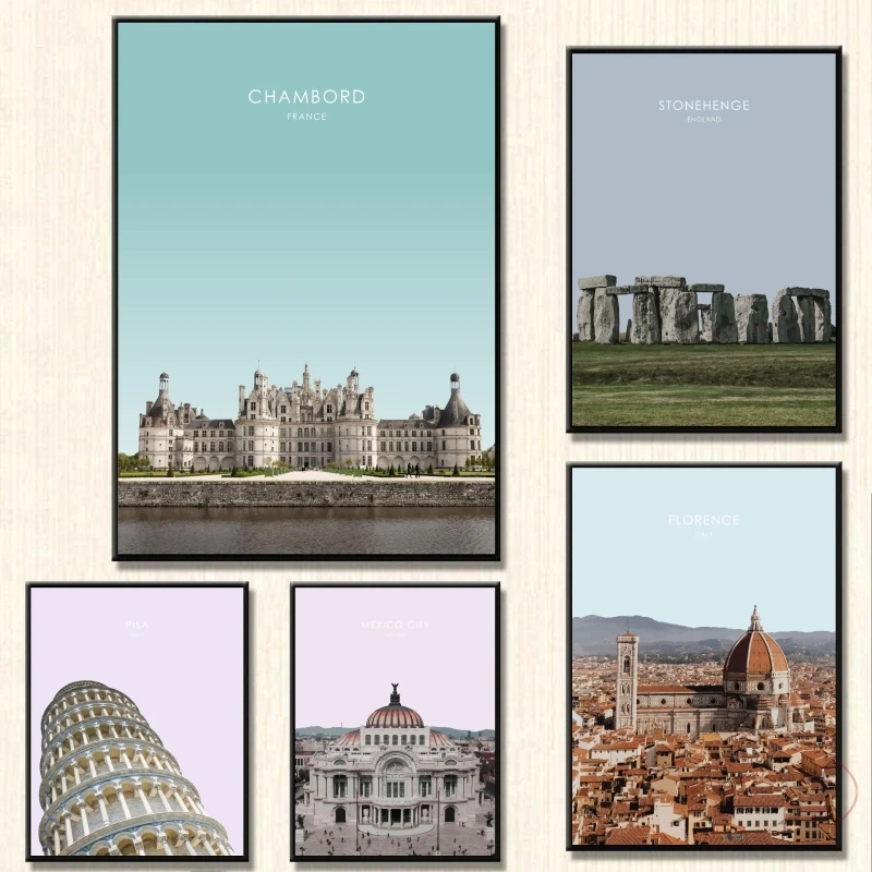 

Print On Canvas Florence Travel Artwork Modular Painting Modern Living Room Hanging Birthday Gifts Wall Stickers Decorative