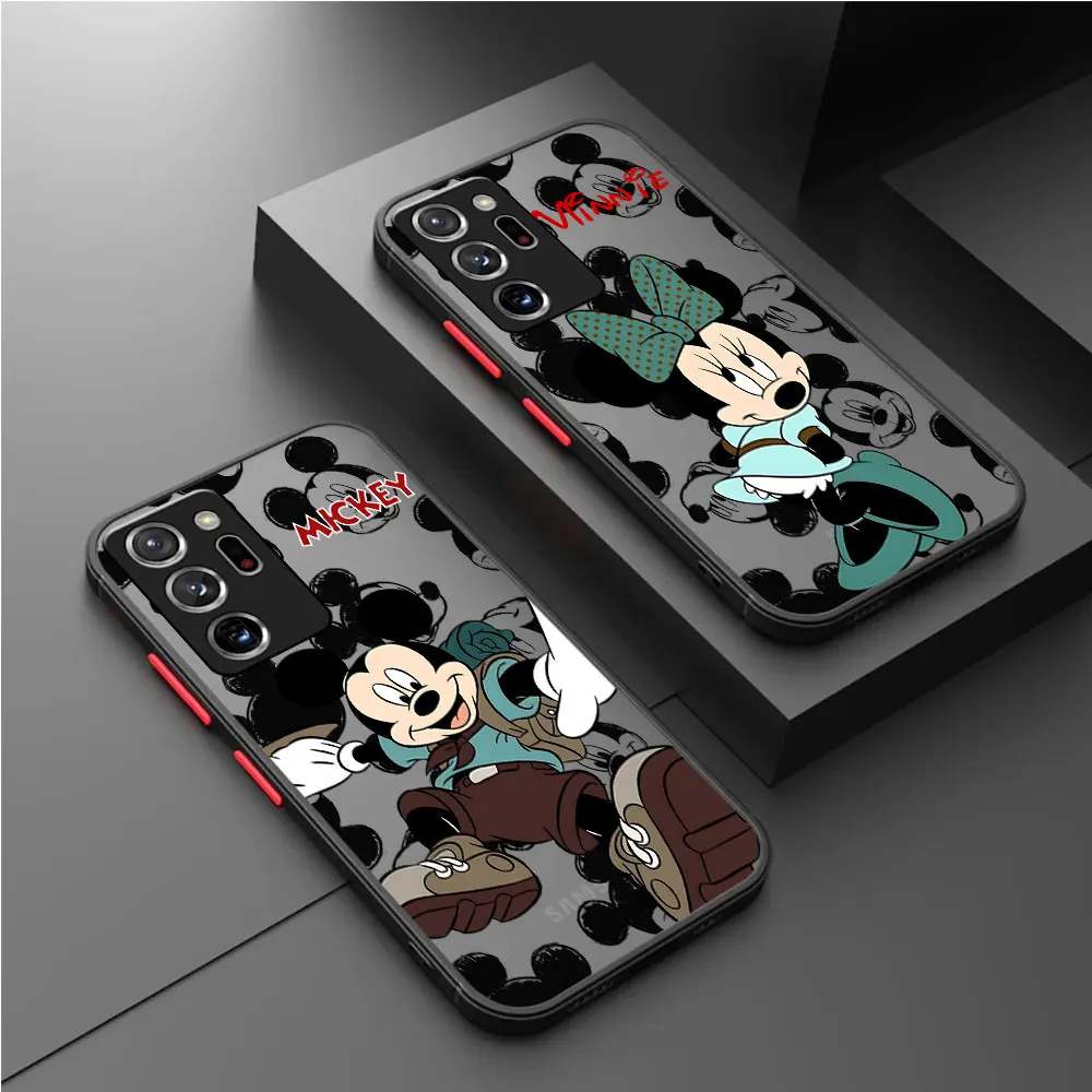 Custodia Per Samsung Galaxy S20 Note 20 Ultra 10 Plus 8 9 S22 Note 10 S23 S21 Note 20 5G Cover Antiurto Disney Mickey Mouse