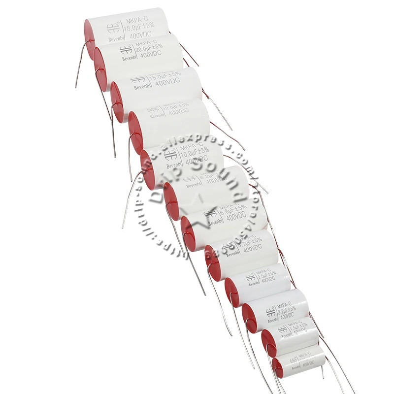 2 Pz 0.1 Uf-1.5 Uf 250 V Altoparlante Divisore Di Frequenza Amplificatore Crossover Filtro In Polipropilene Metallizzato Film Non- Polarità Condensato