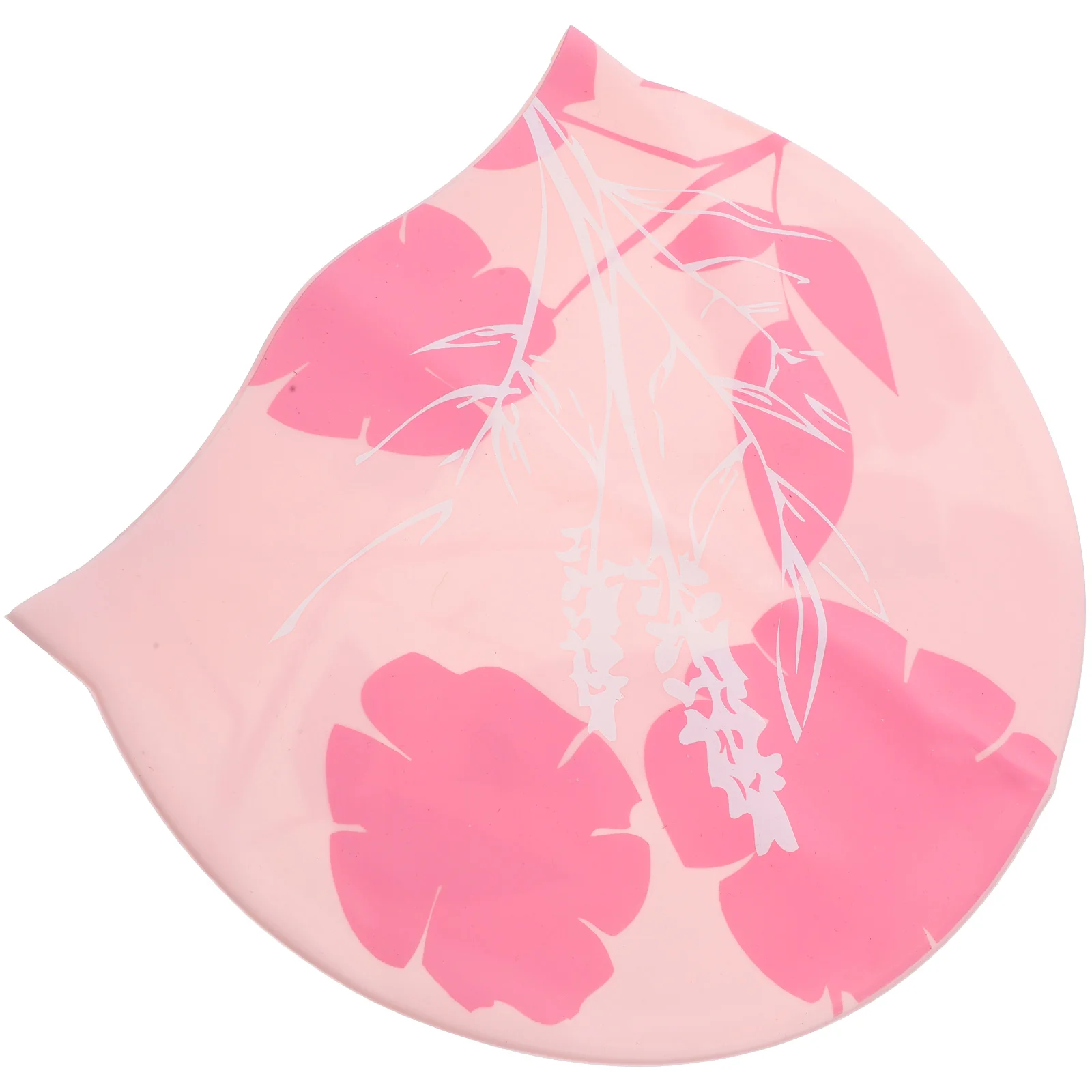 

Printed Swimming Cap Waterproof Silicone Hair Shower Womens Caps Practical Equipment