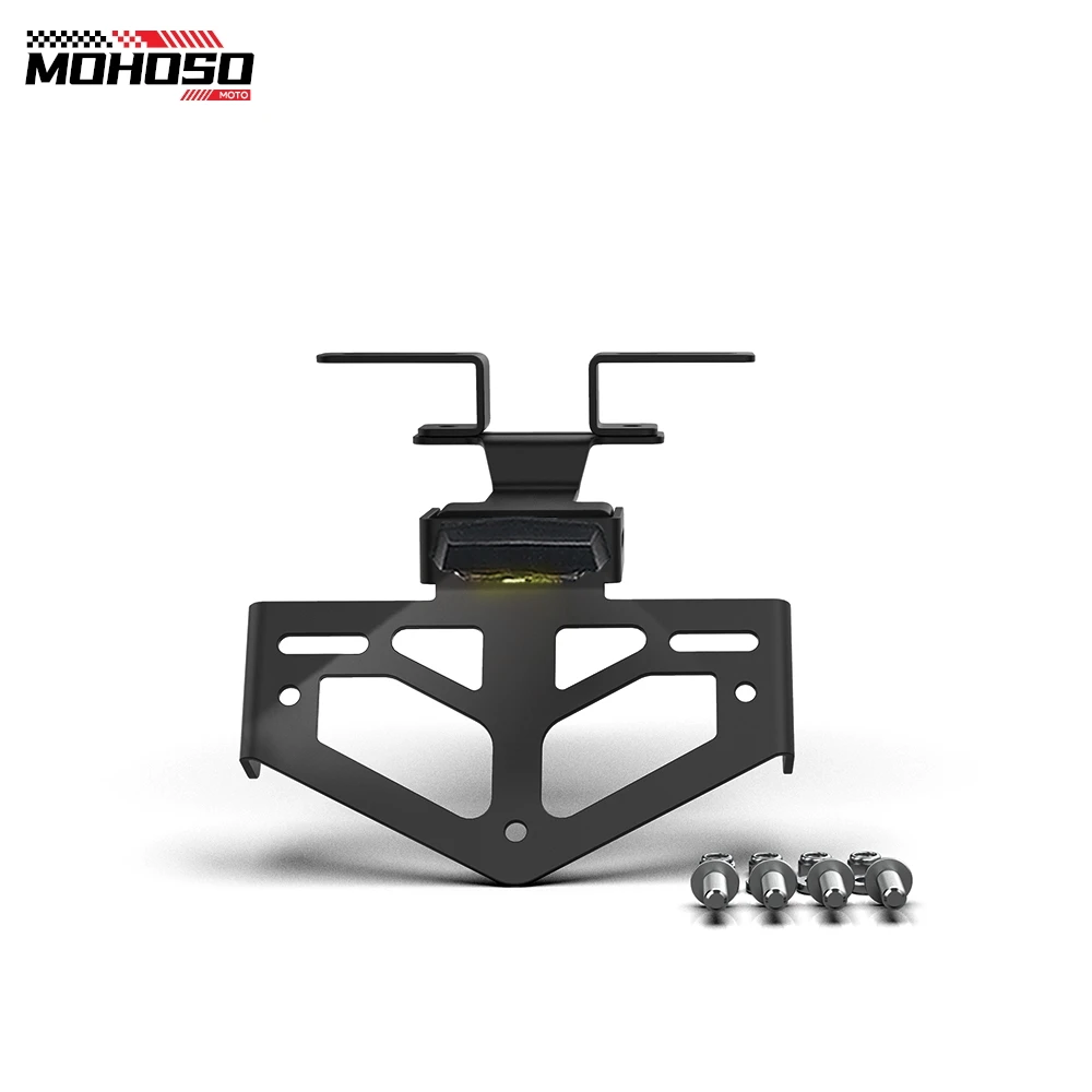 혼다 CRF300L CRF 300 L 랠리 2021-2023 2024, 오토바이 테일 깔끔한 리어 펜더 제거 번호판 거치대 LED 라이트, 신제품