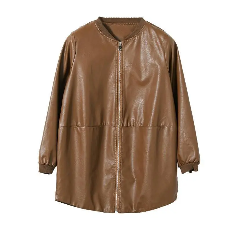 Рисунок 4 - Женская куртка из искусственной кожи на весну и осень