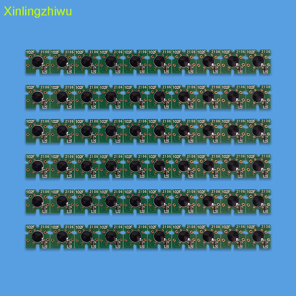 잉크 카트리지 칩, 엡손 슈어컬러 T7251 T7252 T7253 T7254 T725A 잉크 탱크용, F2000 F2100 F2130 F2160, 10 세트