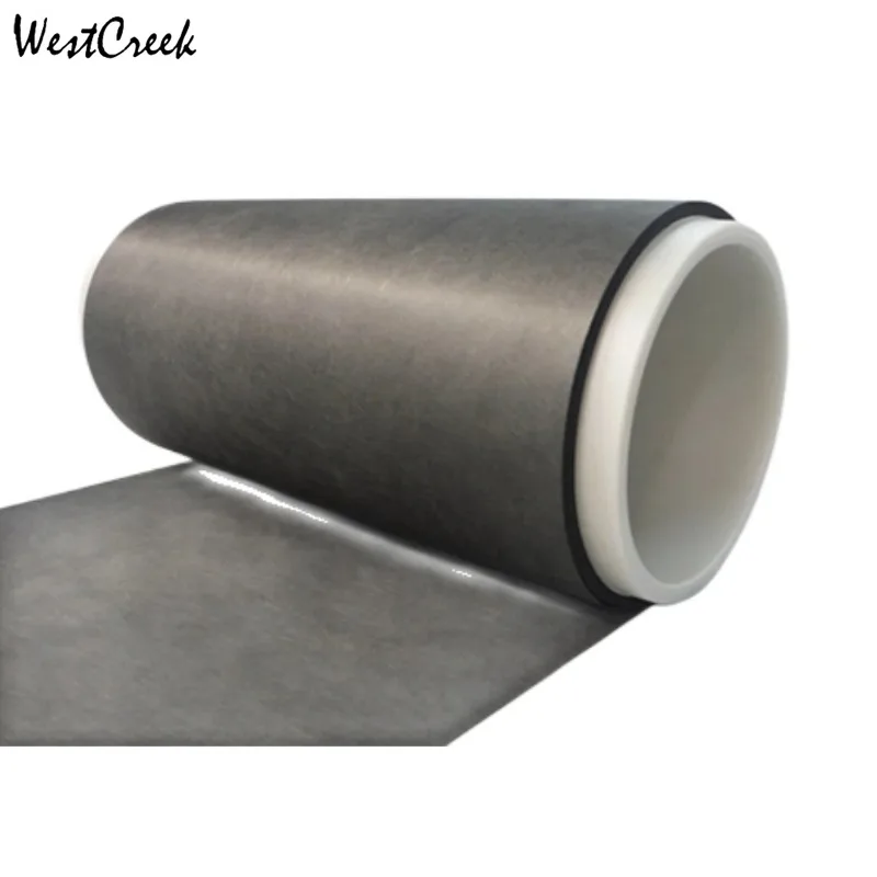 WESTCREEK 0.11mm Sheet Original Conductive Carbon Fiber Paper with PTFE TGP-H-030 Ship it by (DHL or Fedex or UPS)