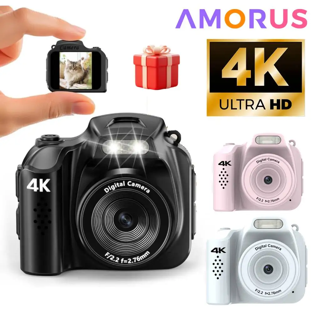 Digital Camera, Autofocus UHD 4K Flag Camera with 3 Inch