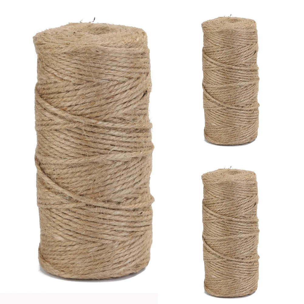 Dropship 2 Rolls DIY Hemp Rope Twine Thread Decorative Rope (50m