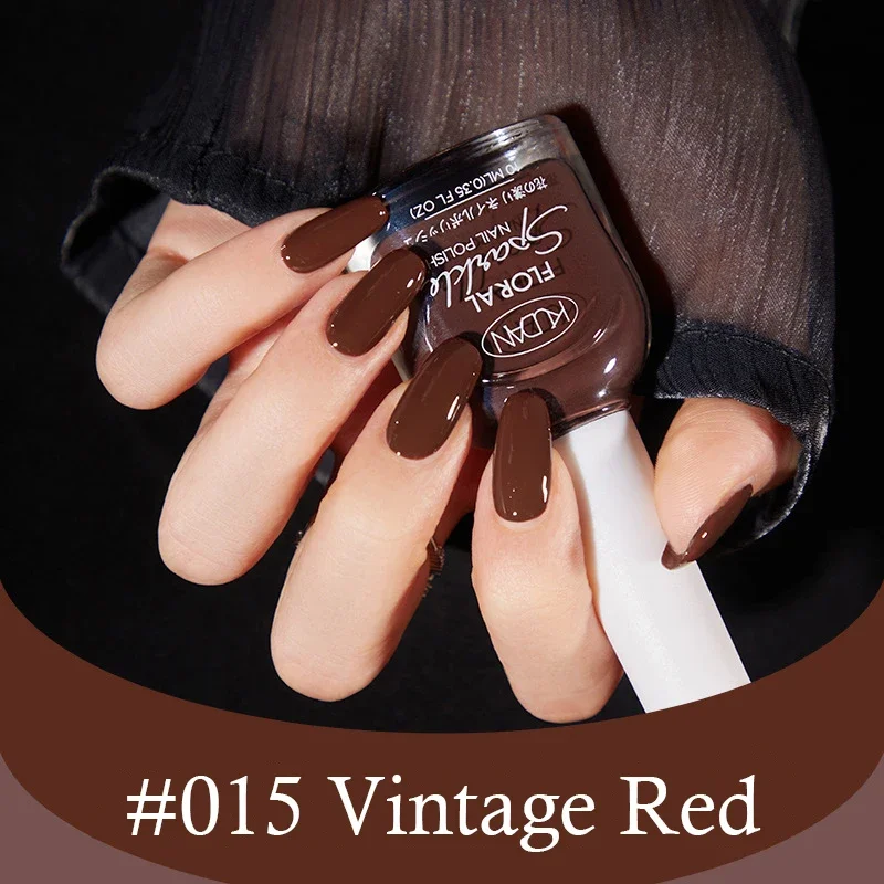 Peelable Quick-Dry Odorless Nail Polish - 10ml Water-Based Formula in Various Colors for DIY Nail Art