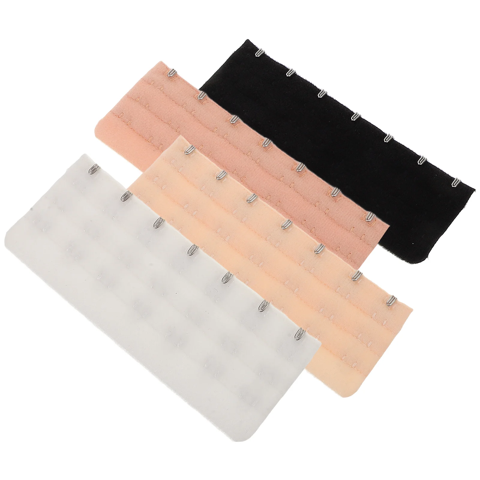 4 Pcs Shapewear 7 Hook Extenders for Plus Size Extended Buckle Women Hooks Extensions Women's