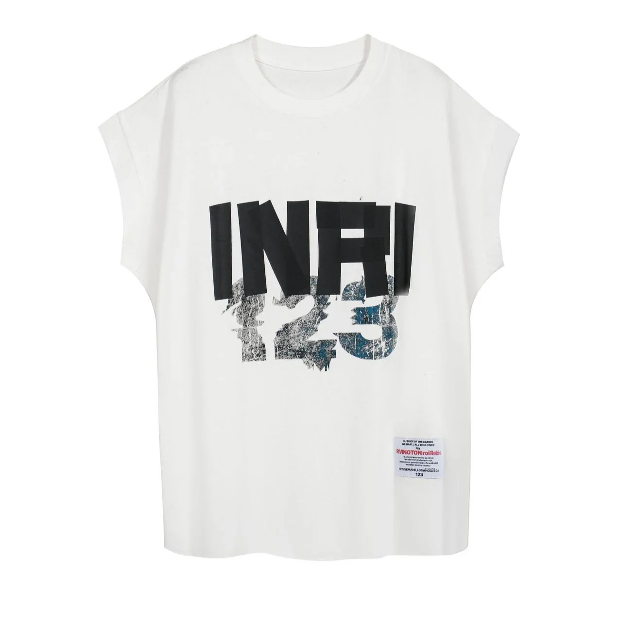 Fear God Xrrr123 Inri Cut Off Teeshoulder Vest Fashionable