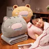 Animal Soft Hand Warmer Pillow Cute Kids Gift Plush Travel Pillow Stuffed Cushion Cartoon Animal Pillow Children 1