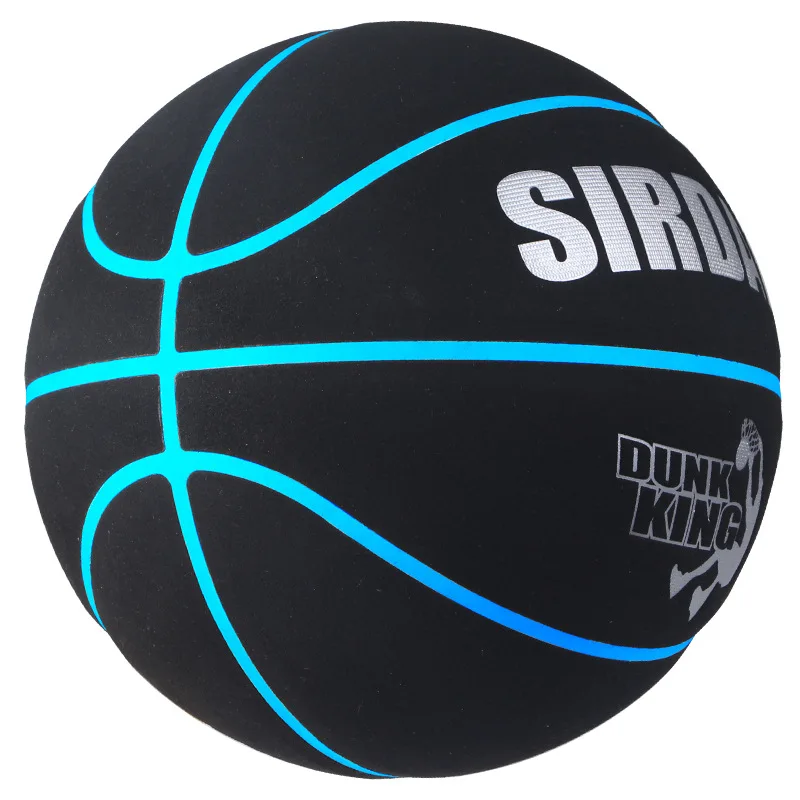 No.7 Basketball Microfiber Suede Leather with Anti Slip and Moisture Absorbing Soft Leather Texture for Basketball Matches