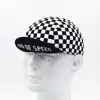 Classic Retro Black White Men's Cycling Caps Breathable Quick Dry MTB Road Bicycle Hats 3
