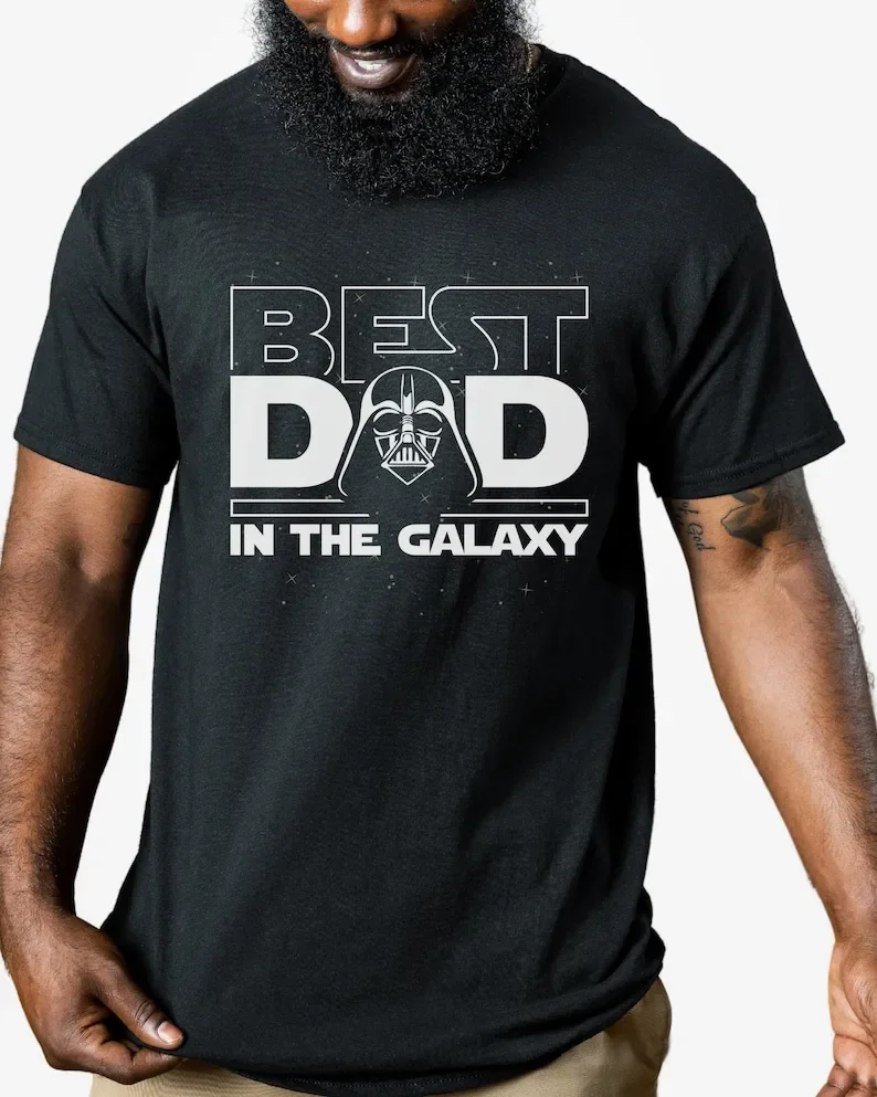 

Best Dad In The Galaxy T-Shirt, Star Father, Step Dad Warrss, Best Dad In The Universe.