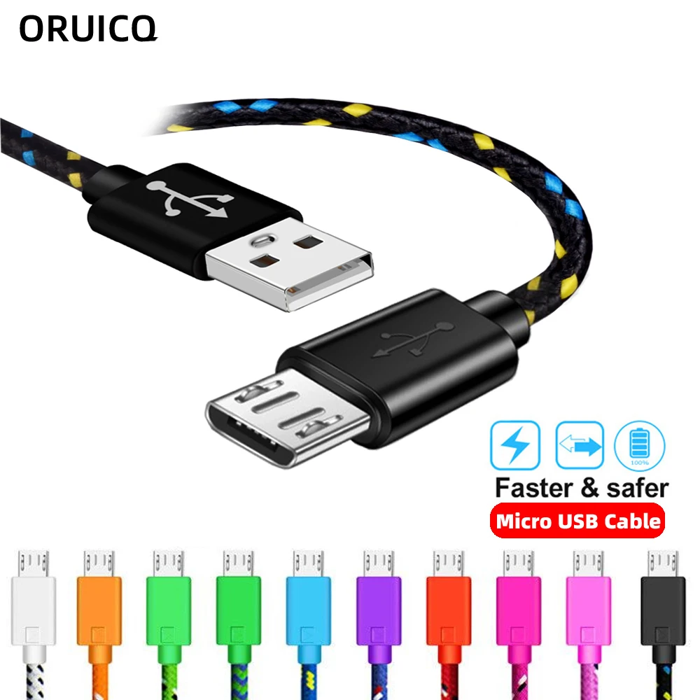 Кабель Micro USB в нейлоновой оплетке 1 м 2 3 |
