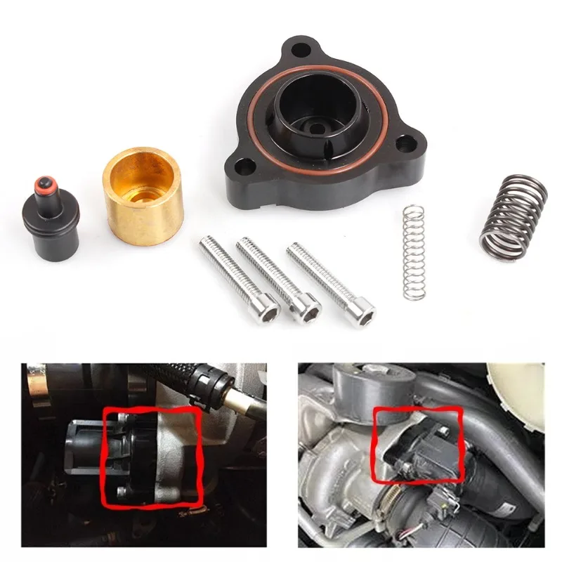 ECS Tuning BMW Atmospheric Diverter Valve Spacer - Black