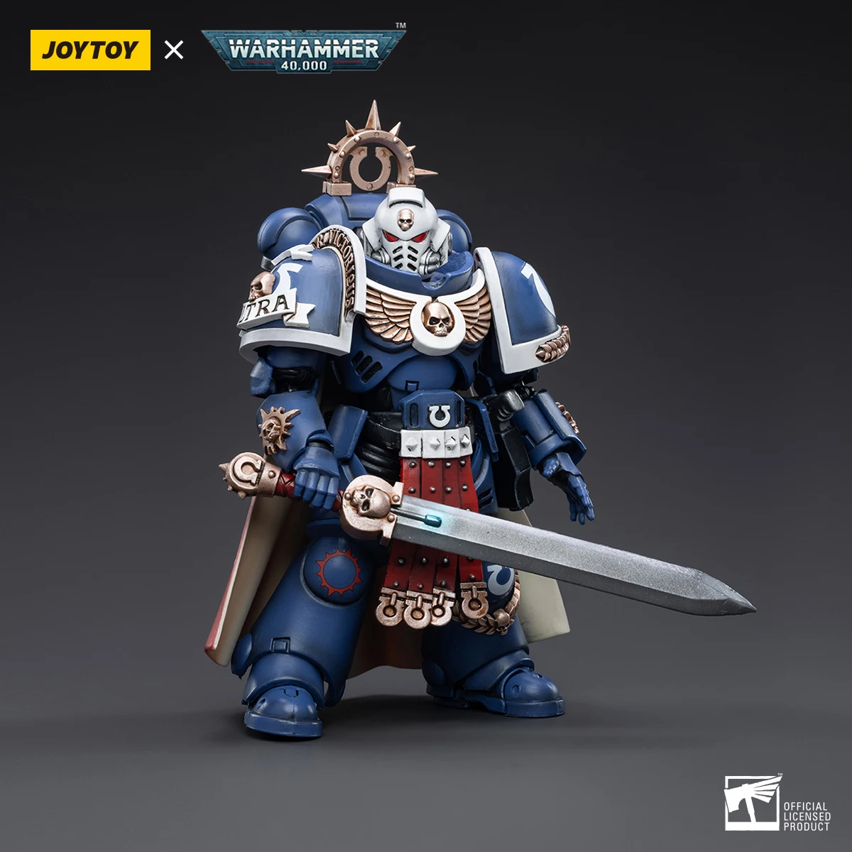 

JOYTOY JT 3297 Warhammer 40k 1:18, ультрамарины, капитан Primaris