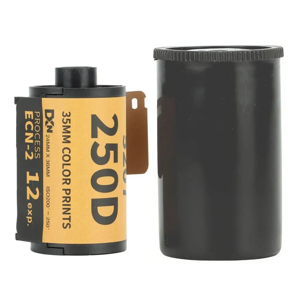 12매 35mm 컬러 인화필름 ECN 2 프로세스 35mm 컬러 인화필름 광폭 노출범위 200-250 감광도 135 카메라용