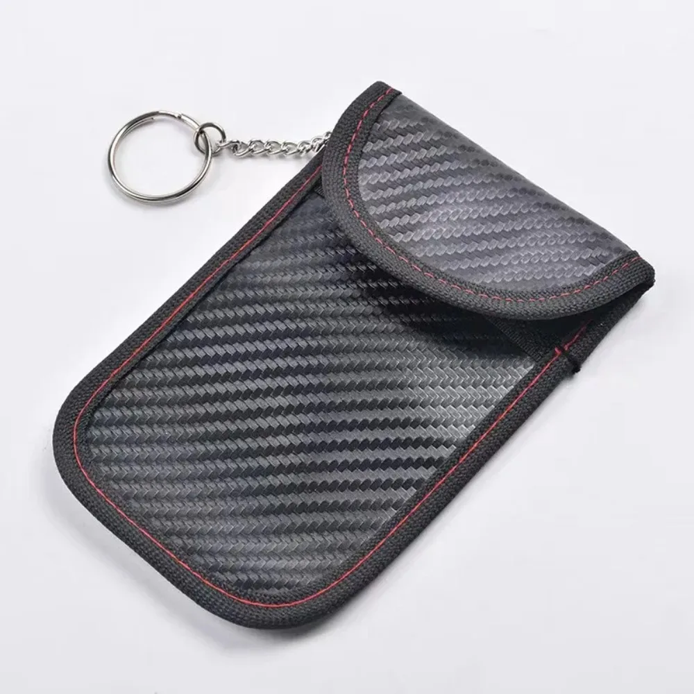 Premium Car Key Signal Blocking Faraday Pouch - Anti-Theft RFID Protection